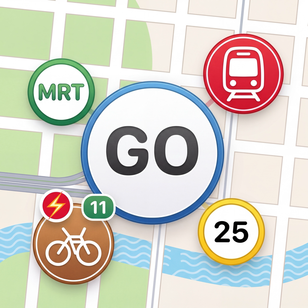 捷運 GO 上車囉 app icon